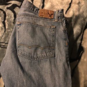 AE jeans relaxed straight 36x34